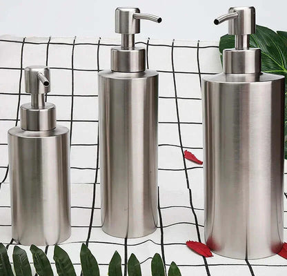 Skorter | Elegant Stainless Steel Hand Pump Soap Dispenser 250ml/350ml/550ml