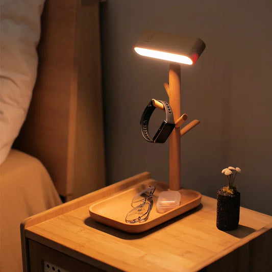 Skorter | Elegant dimmable table lamp with storage