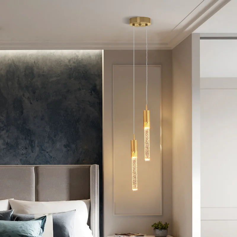 Skorter | Chandelier with crystal pendants