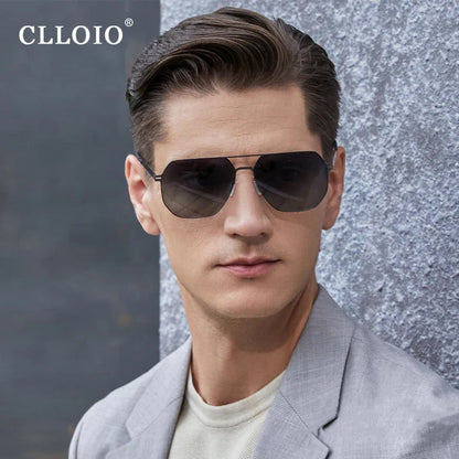 Skorter | Unisex Photochromic Polarized Sunglasses  - Anti-Glare Driving Eyewear