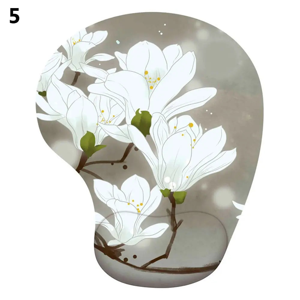 Skorter | Ergonomic Silicone Wrist Rest Mouse Pad - Non-Slip Hand Support for Desktop & Laptop Gaming