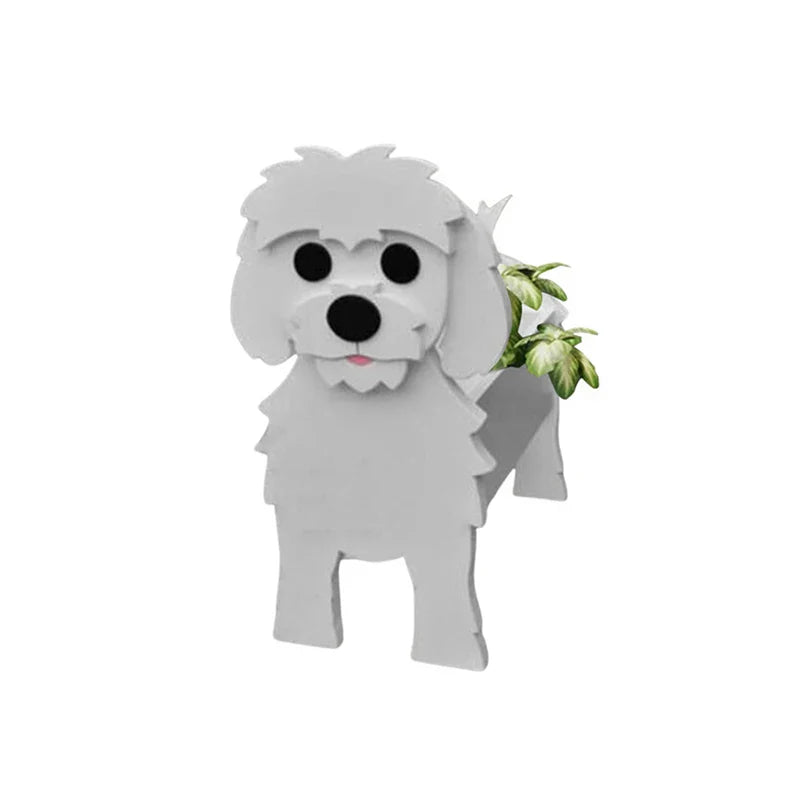 Skorter | Flower pot - Pawsome - Dog plant container - Various breeds