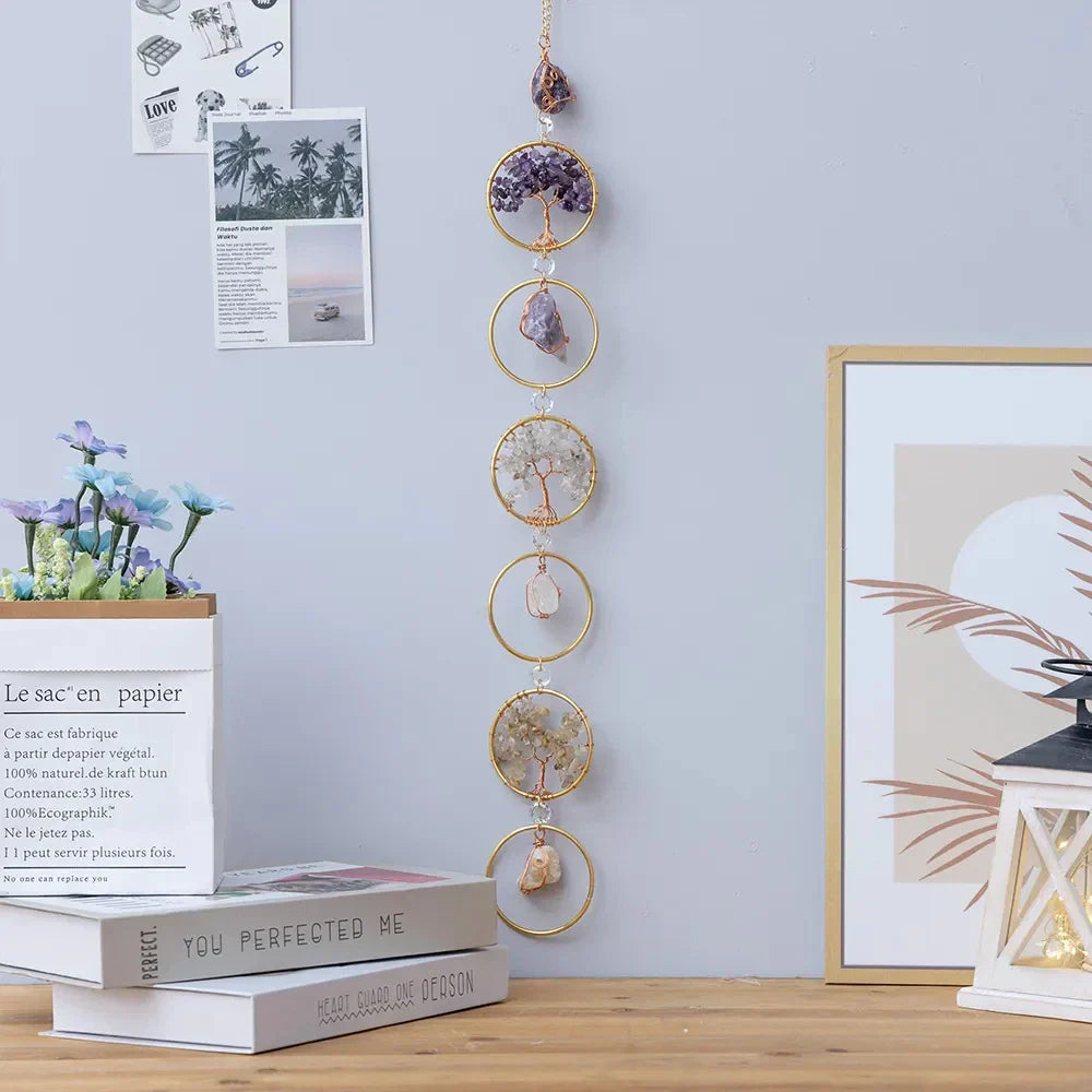 Skorter | Crystal Ring Stone Wall Hanging