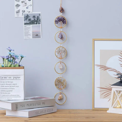 Skorter | Crystal Ring Stone Wall Hanging