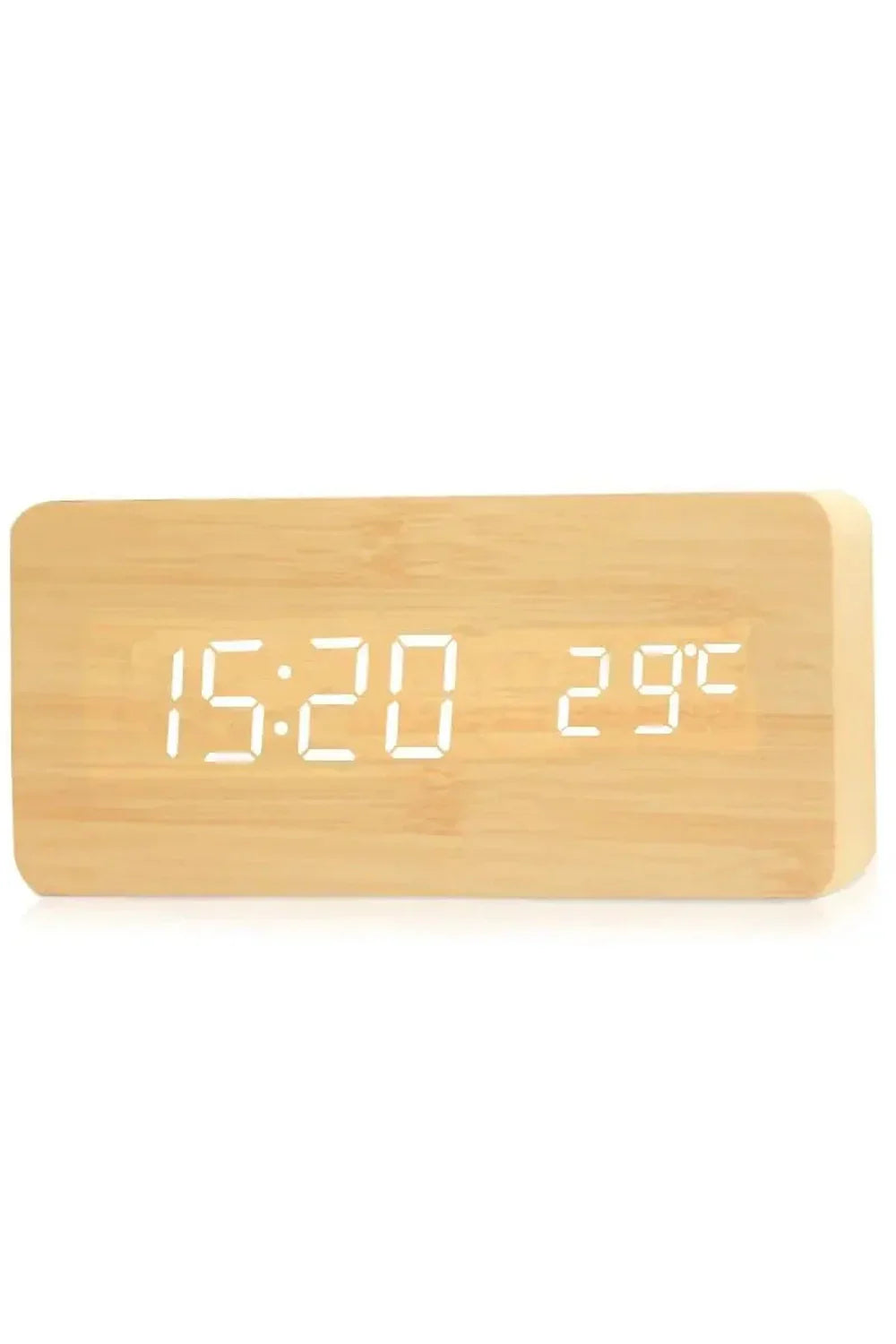Skorter | Wood LED Digital Clock