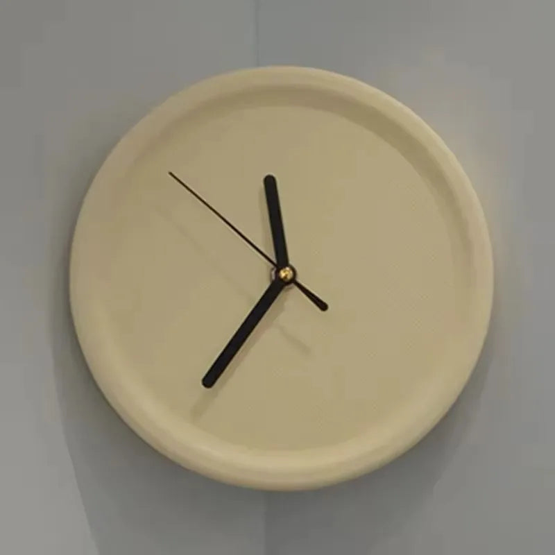Skorter | SilentCorner - Silent Wall Clock without Drilling for Corners in the House