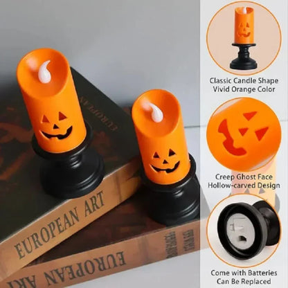 Skorter | Pumpkin Theme LED Electronic Candle