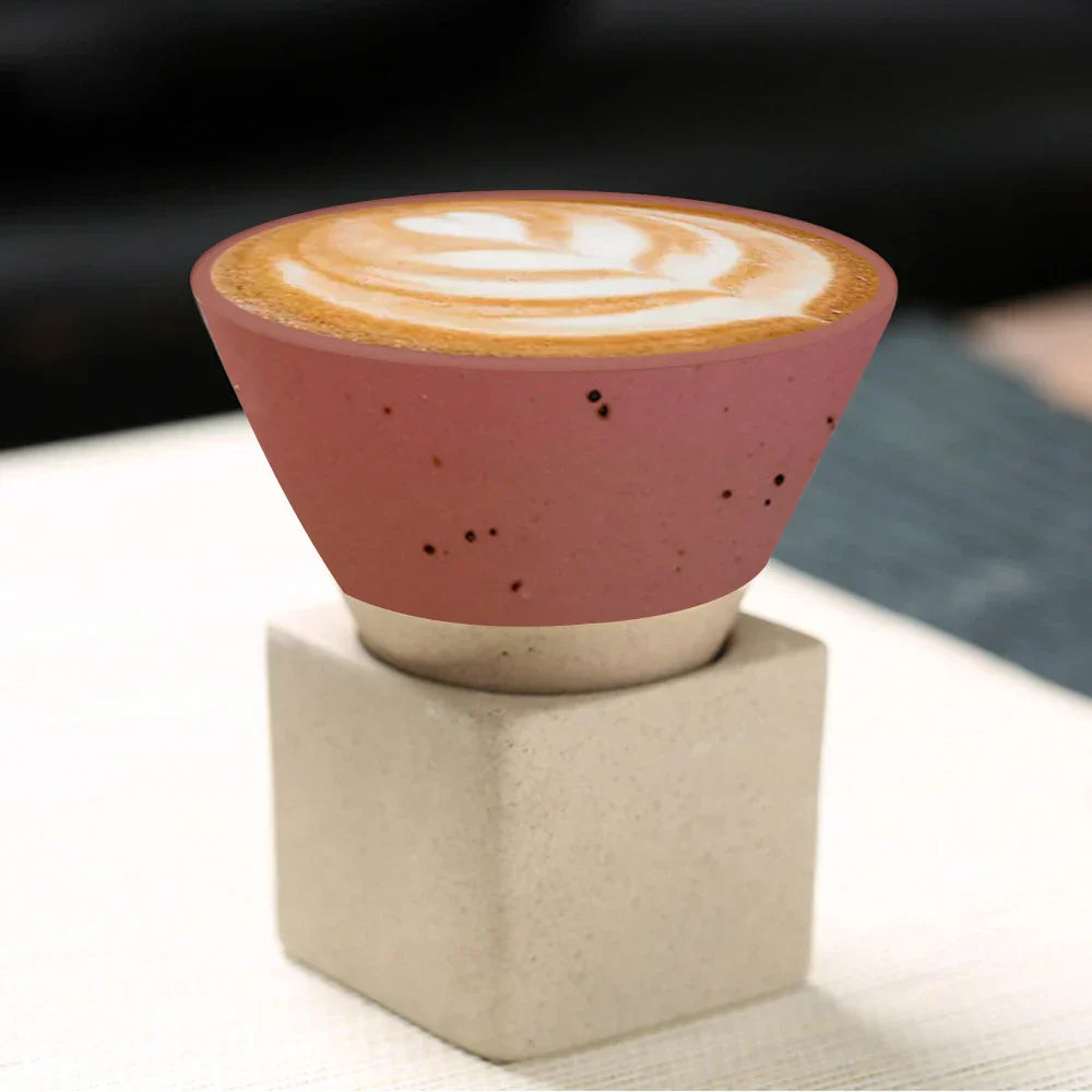 Skorter | Japanese coffee cup with saucer, 1 piece, retro ceramic tea cup, mug, latte, espresso, pull0, flower cappuccino, new ceramic cup, 100 ml/3.5 oz
