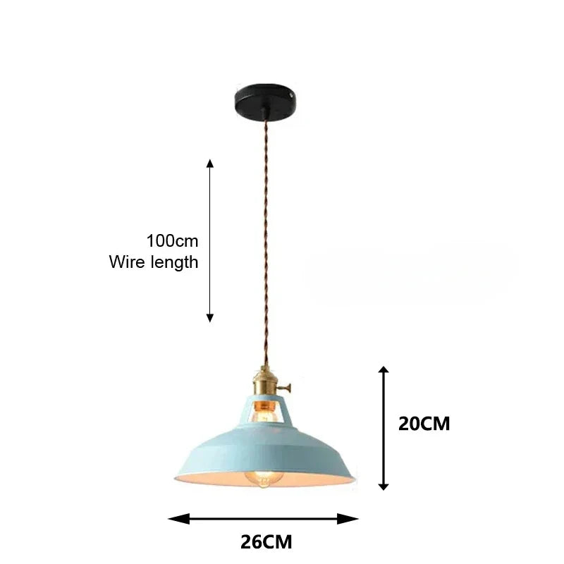 Skorter | Colorful hanging pendant lighting for kitchen restaurant – Adjustable hanging pendant lighting