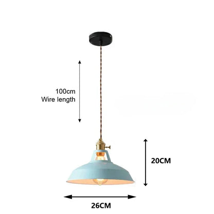 Skorter | Colorful hanging pendant lighting for kitchen restaurant – Adjustable hanging pendant lighting
