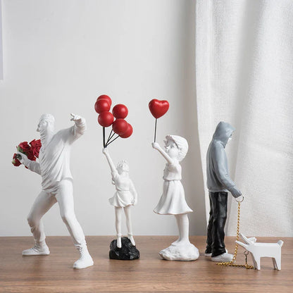 Skorter | Banksy inspired sculpture collection