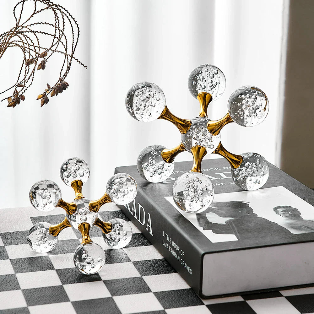 Skorter | Helix Crystal Molecule Decor