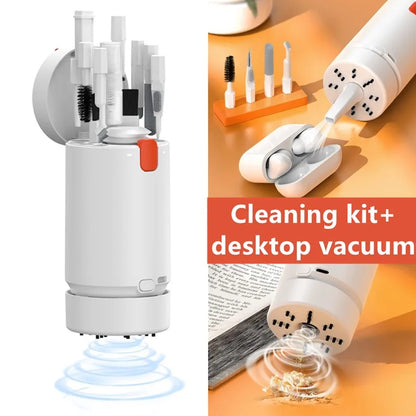 Skorter | 21-in-1 Rechargeable Mini Vacuum & Brush Set