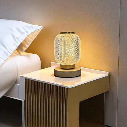 Skorter | CrystalGlow - Luxury Crystal Table Lamp with LED Lighting
