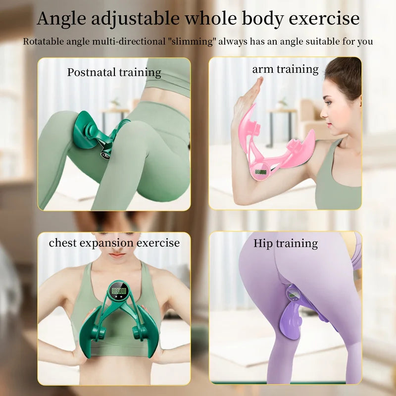 Skorter | Adjustable Inner Thigh and Pelvic Floor Trainer – Compact Fitness Device