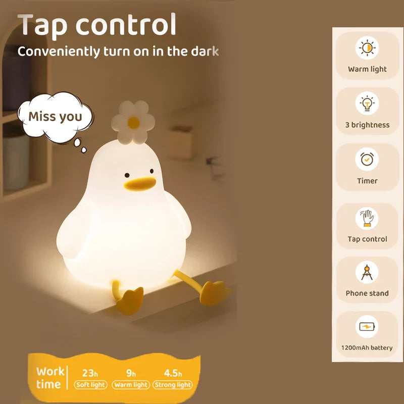 Skorter | Duck LED Touch Lamp Mobile Phone Stand