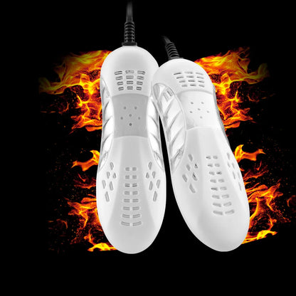 Skorter | Electric Shoe Dryer and Deodorizer with Heat, UV Odor Eliminator, Dehumidifier, Foot Warmer Household Device