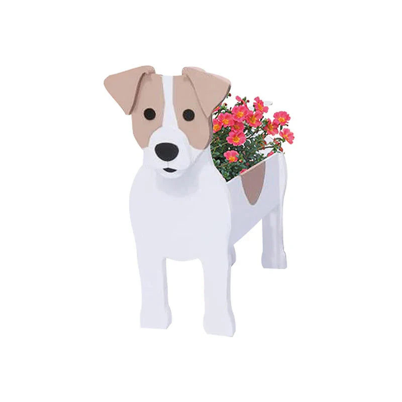 Skorter | Flower Pot - Pawsome - Dog Plant Container - Various Breeds