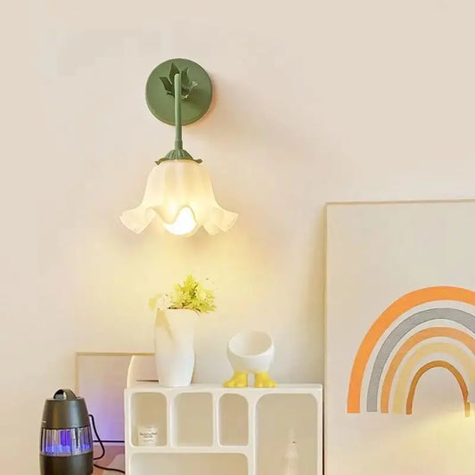 Skorter | FrenchBloom - Wall lamp Bedroom With Floral Design