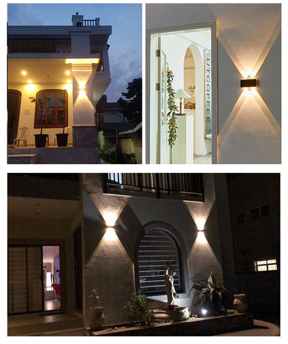 Skorter | SolarRay – Sleek Solar Wall Lamp for Stylish Exteriors