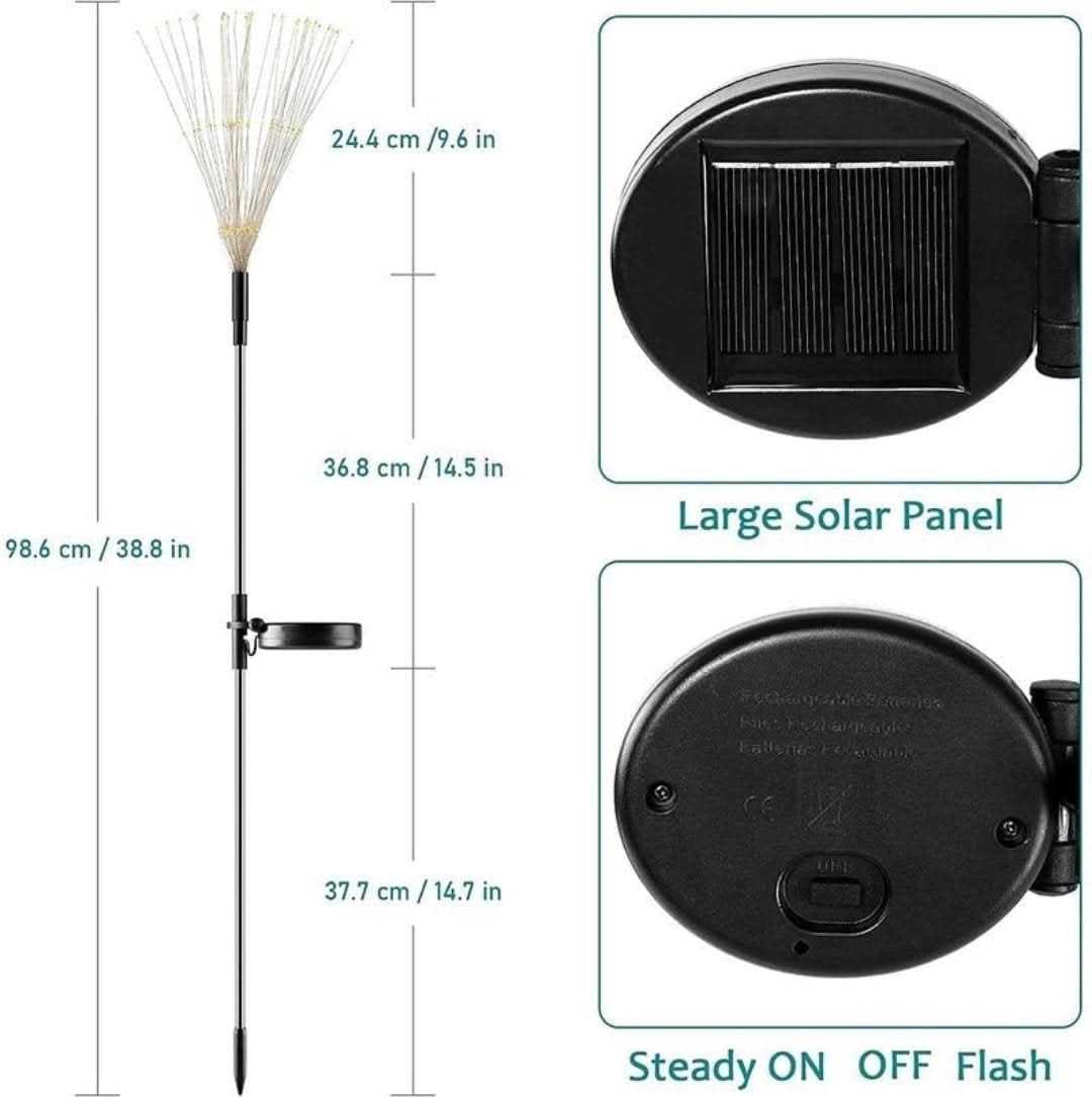 Skorter | Solar-LED Firework Garden Lighting
