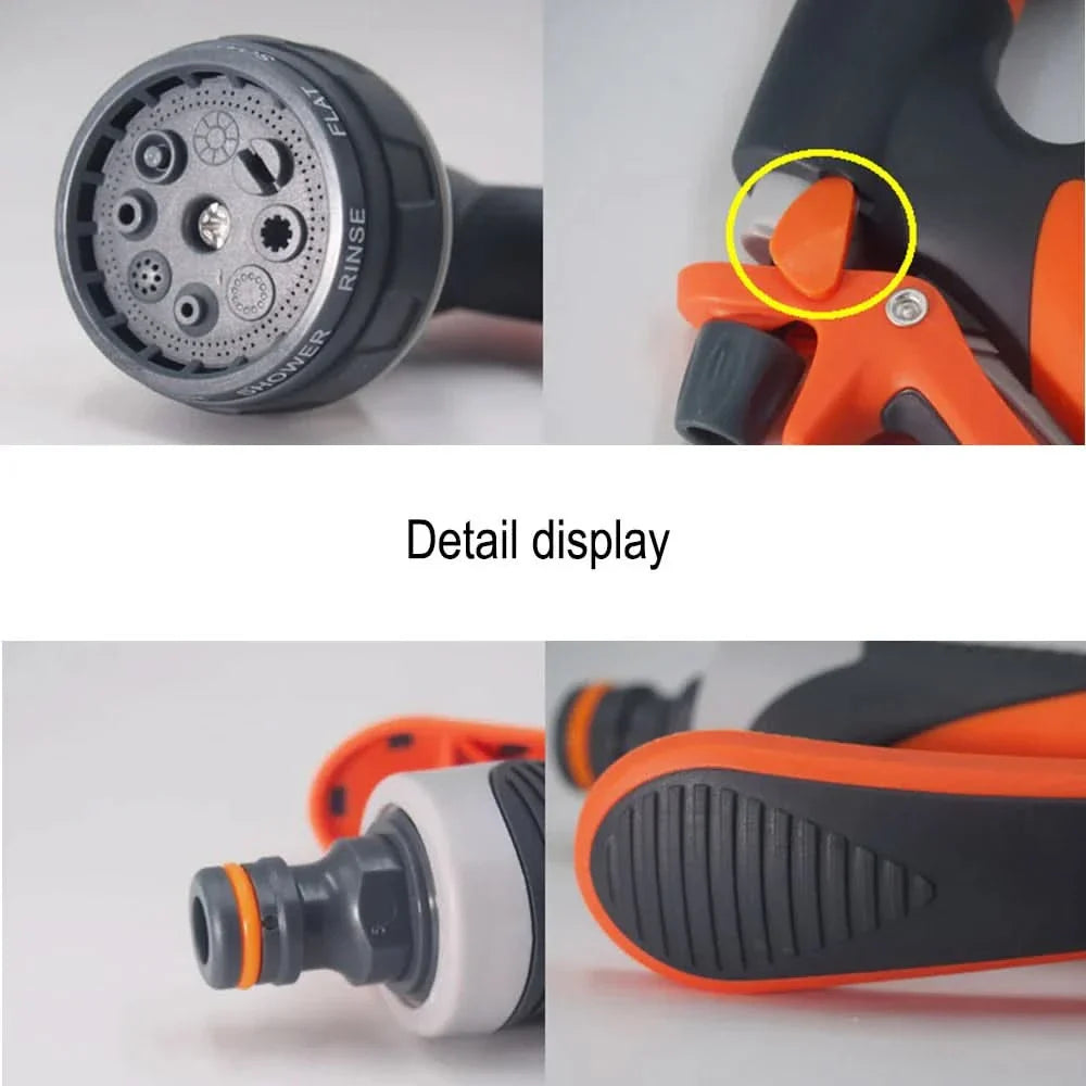 Skorter | FlowSpray Garden Nozzle – 8-fold adjustable & comfortable for every task