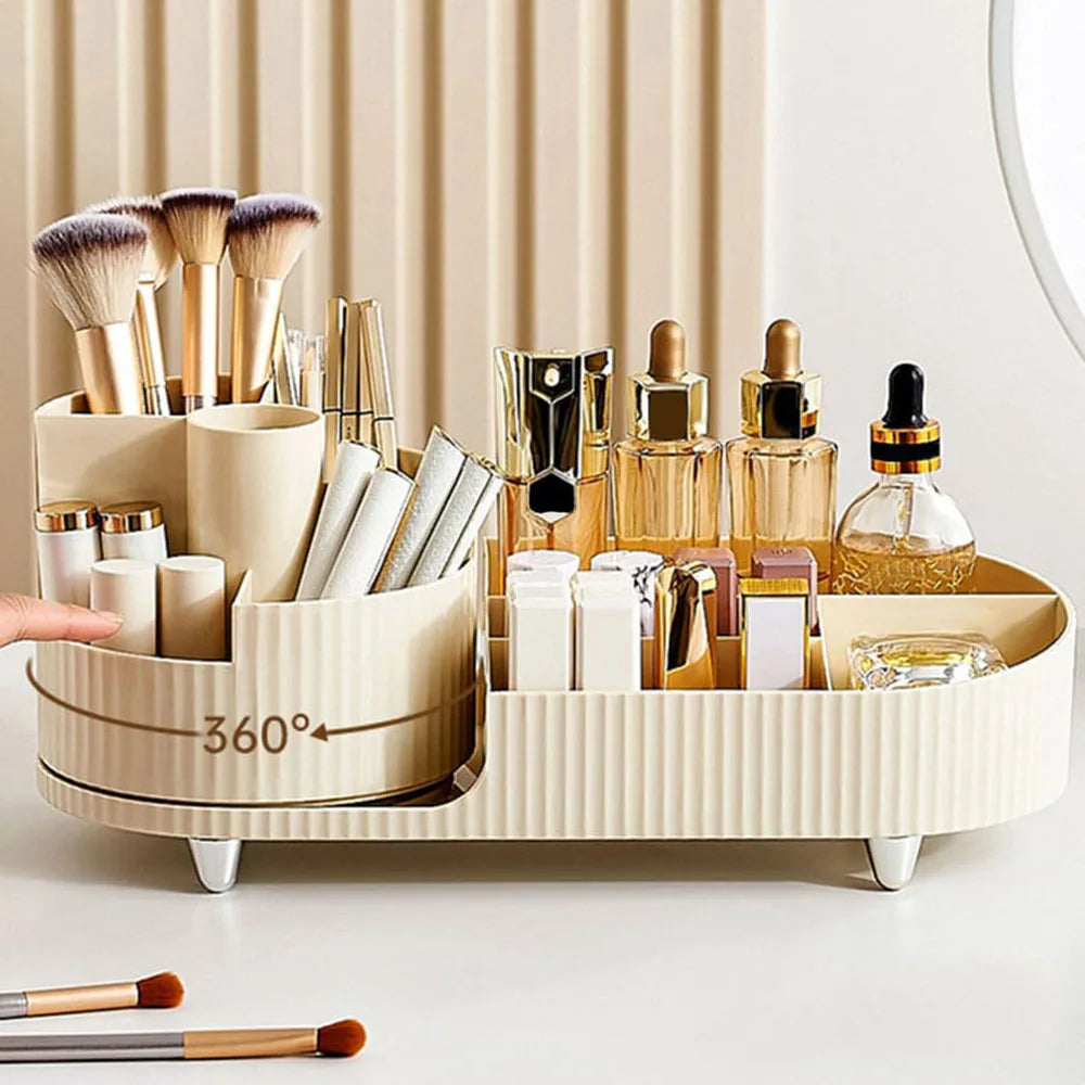 Skorter | Eleganza – Luxury Beauty Organizer with Slim Rotating Design