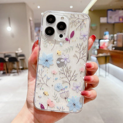 Skorter | Flowers Sparkly Case for iPhone