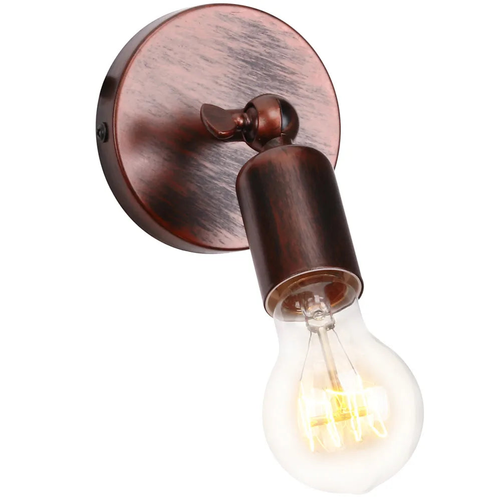 Skorter | IndustrialBronze - Adjustable Retro Wall Lamp for Atmospheric Lighting