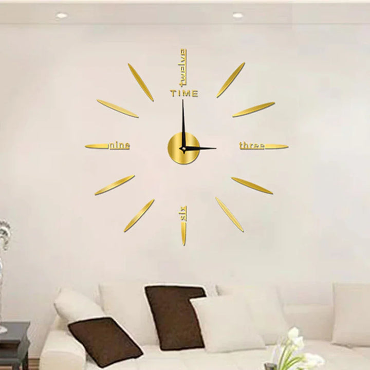 Skorter | New large unique style acrylic wall clock