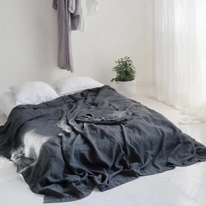 Skorter | BedBreeze | Linen Bed Sheet