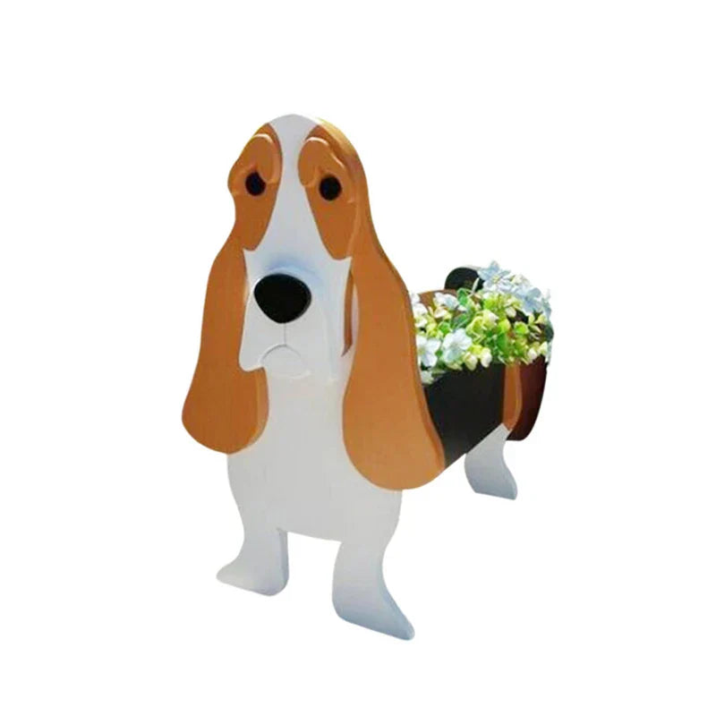 Skorter | Flower pot - Pawsome - Dog plant container - Various breeds