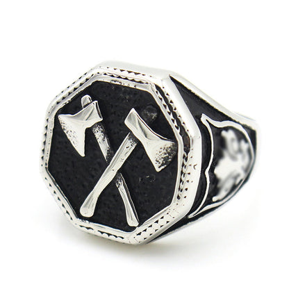Skorter | Double Axe Ring