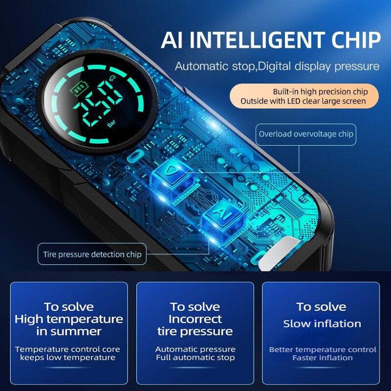 Skorter | CarBoost Smart Digital Tire Inflator