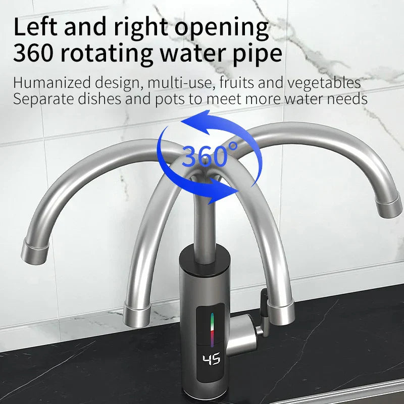 Skorter | Aqualis Electric Kitchen Tap – Instant Hot Water in Seconds