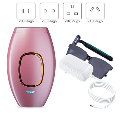 Skorter | Bikini IPL 500,000 Flash Epilator Impulse Permanent Laser Epilator Painless For Women Hair Removal Home Use Devices