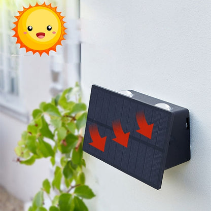 Skorter | SolarRay – Sleek Solar Wall Lamp for Stylish Exteriors