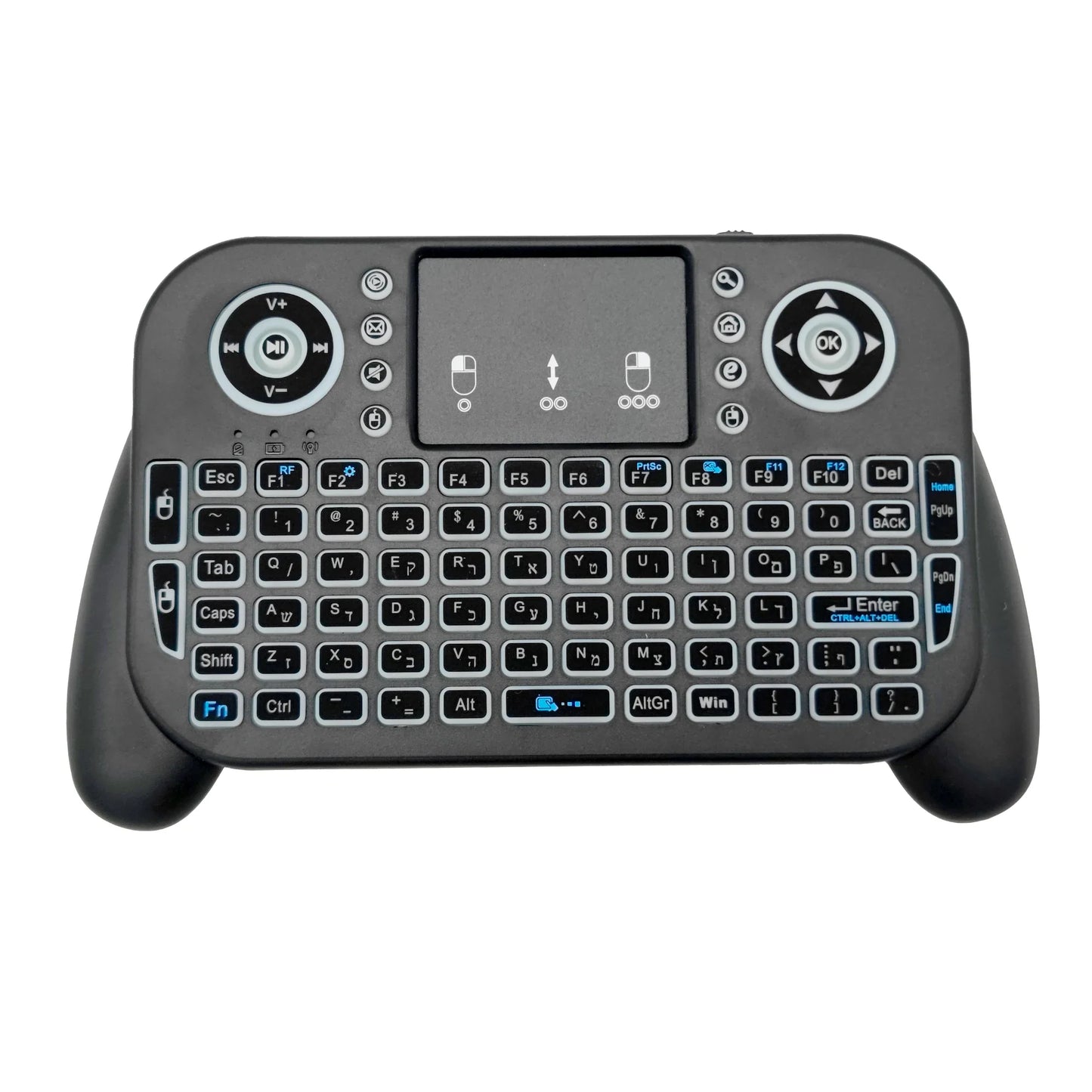 Skorter | V8 Mini Wireless Keyboard - 7 Color Backlit