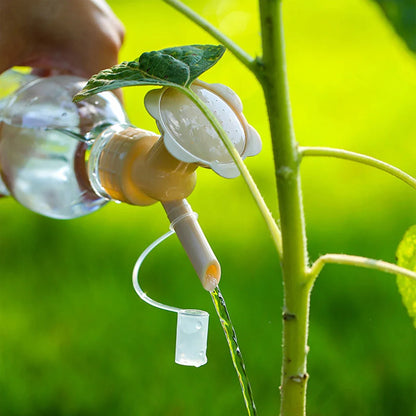 Skorter | 2-in-1 Double Cap Bottle Spray Nozzle – Mini Spray Head for Garden Irrigation