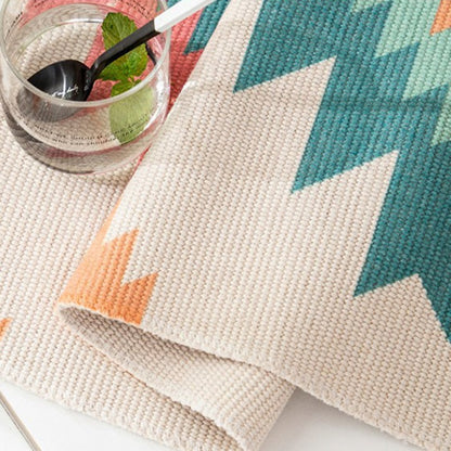 Skorter | Bohemian Wall Tapestry, Macrame Wall Hanging, Home Decoration, Cotton Linen Tassel, Handcrafted, Woven, Geometric Canvas Art, Background Wall Tapestries