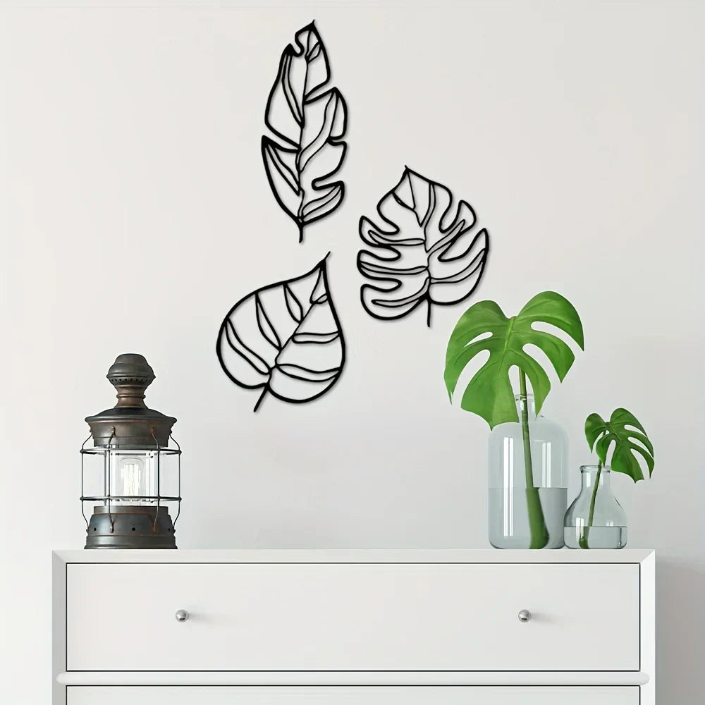 Skorter | Botanical Leaves Metal Wall Decoration
