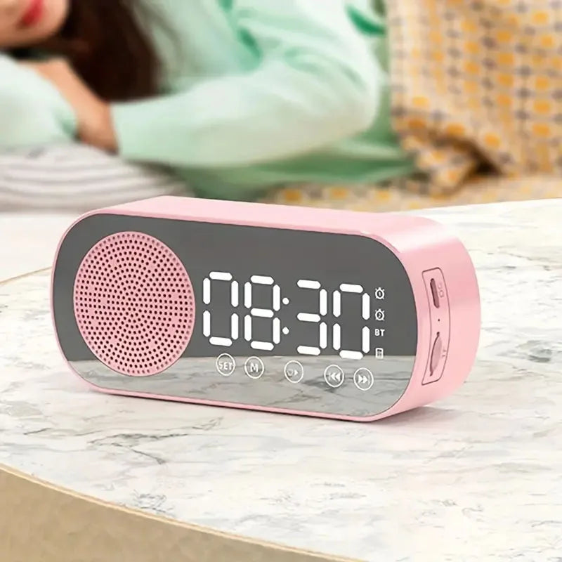 Skorter | Digital Alarm Clock with Bluetooth Speaker & FM Radio