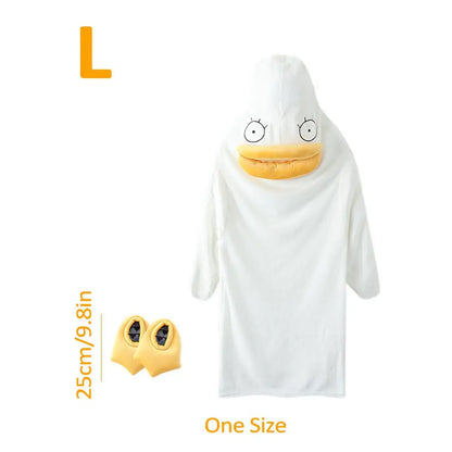 Skorter | Confused Duck Warm Adult Pajama Costume