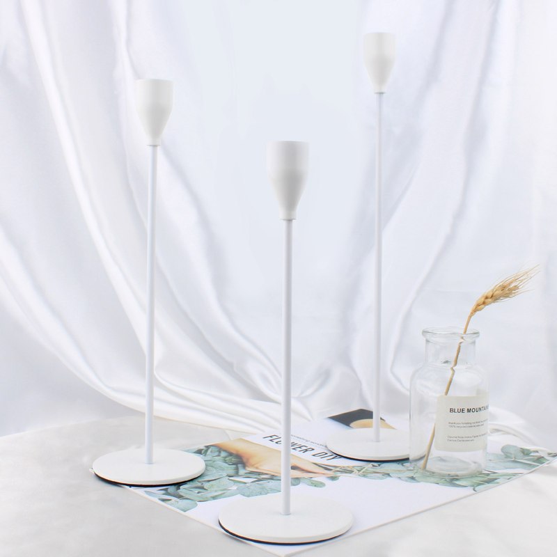 Skorter | 3-piece set metal candle holder