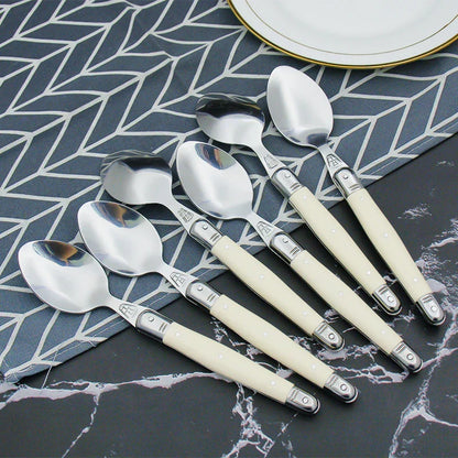 Skorter | IvoryElegance – Luxury Laguiole Cutlery Set with Timeless Style