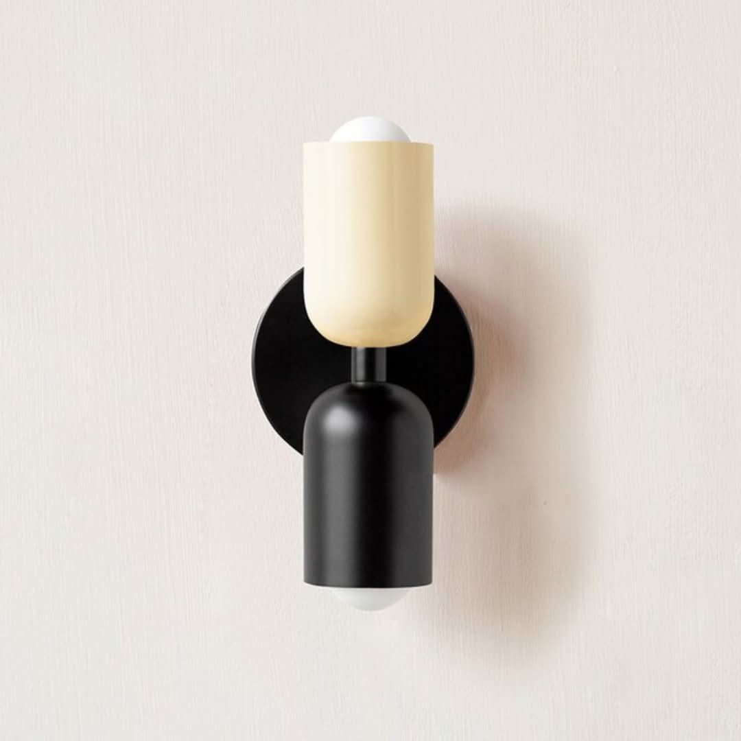 Skorter | Cream Double LED Wall Lamp