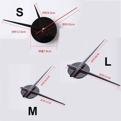 Skorter | New large unique style acrylic wall clock