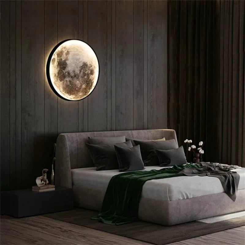 Skorter | Modern Moon Wall Lamp