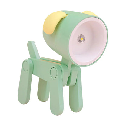 Skorter | Cute LED Night Light - Mini Dog, Deer, Dinosaur Folding Table Lamp for the Children's Room