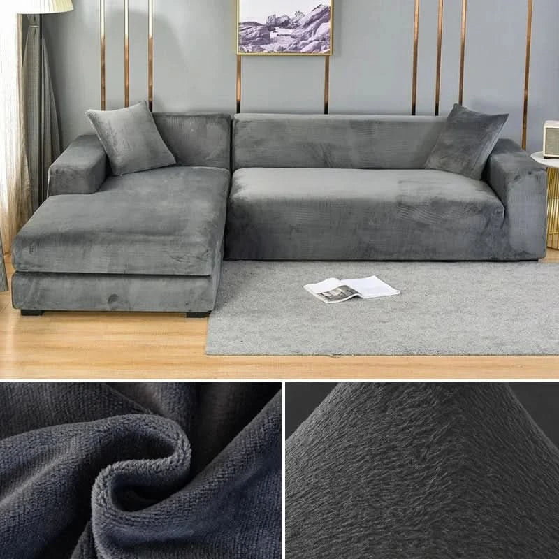 Skorter | PlushFit - High-Quality Sofa Covers Made of Stretch Velvet